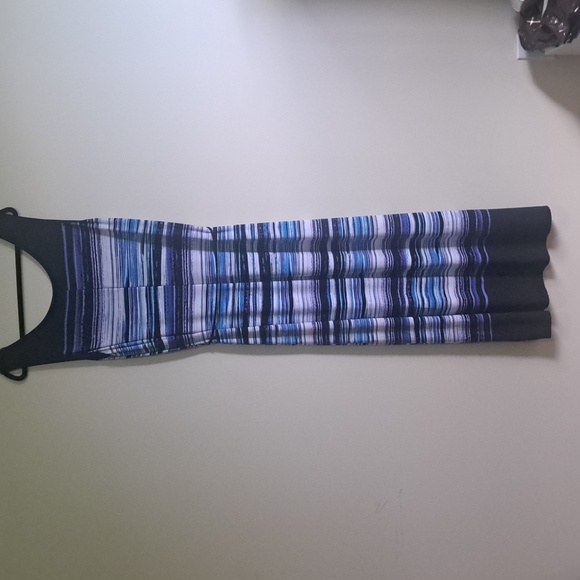 🏝 Plus size 20 sexy fitted slinky beach dress vacation ready with ocean colors - Picture 6 of 6